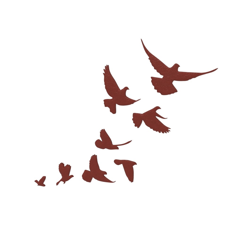 Birds Stencil