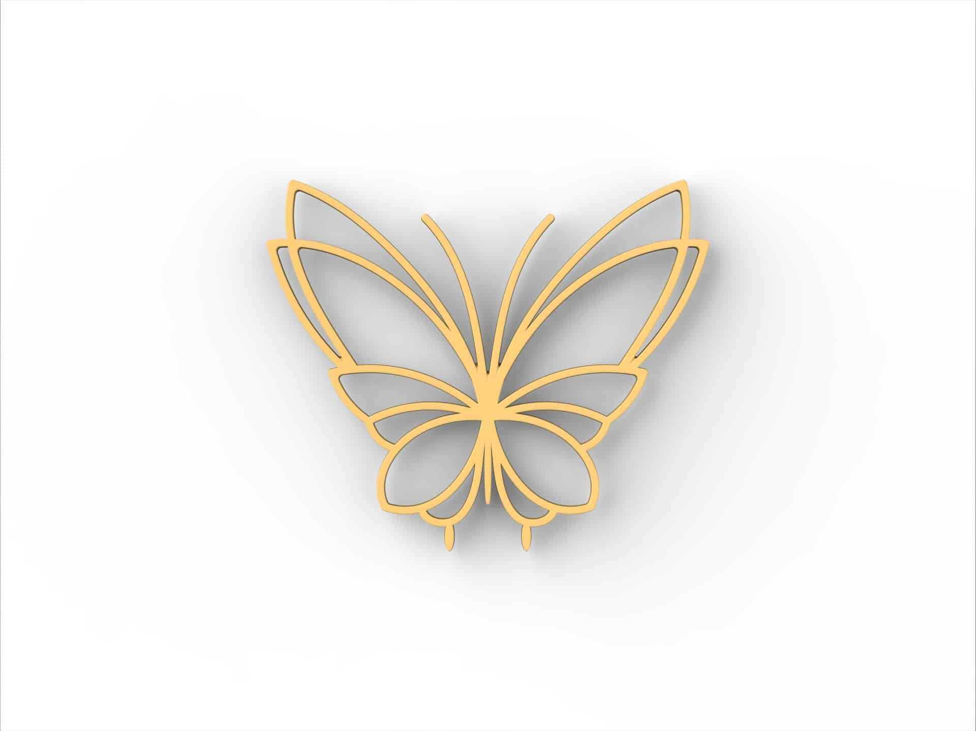 Butterfly Tuille Mold