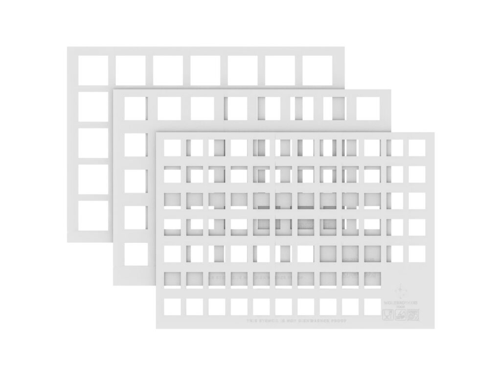 Square Stencil Case