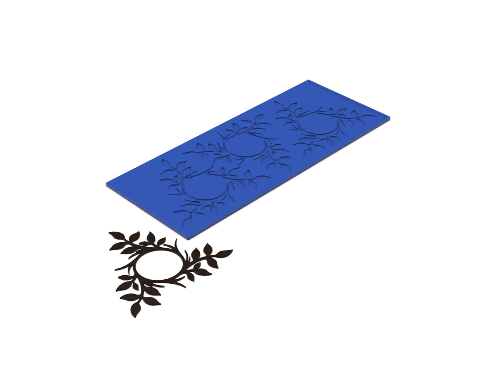 Leafage Tuille Mold