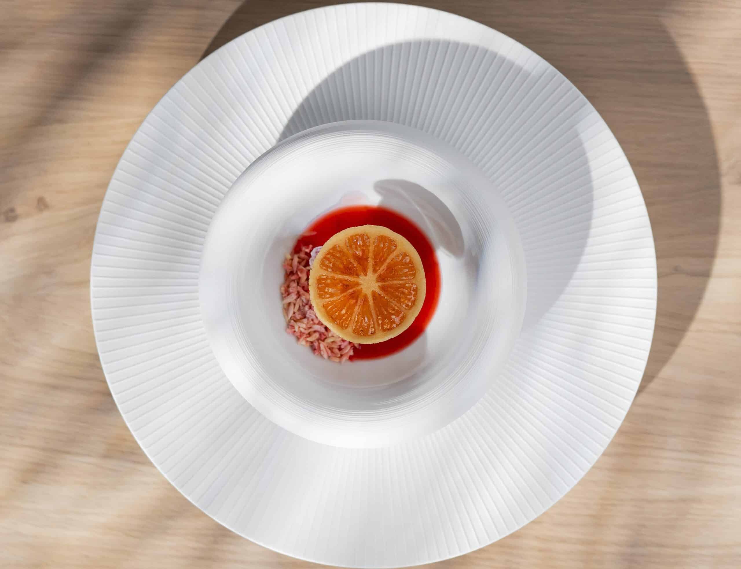Realistic Citrus Tuille Mold