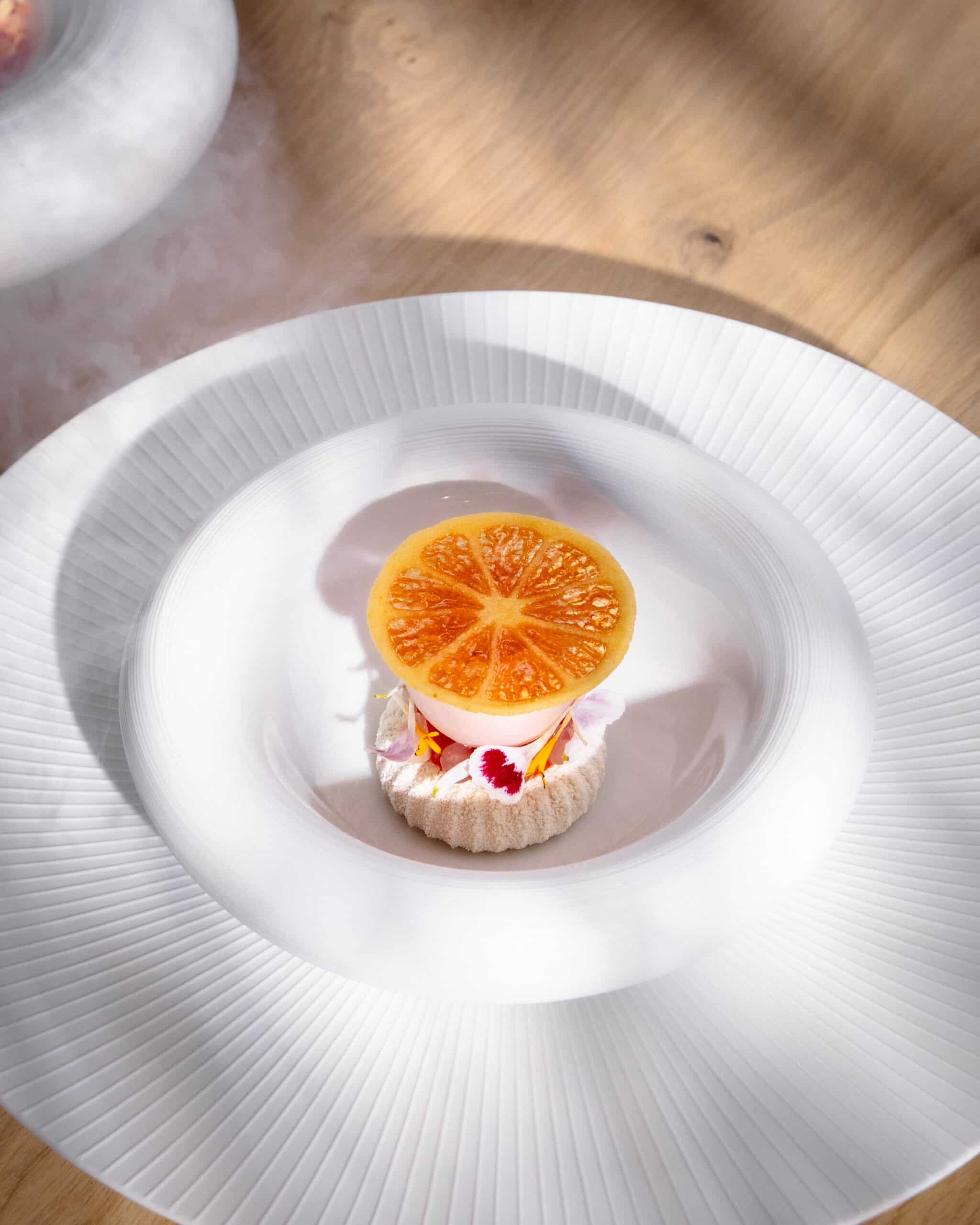 Realistic Citrus Tuille Mold