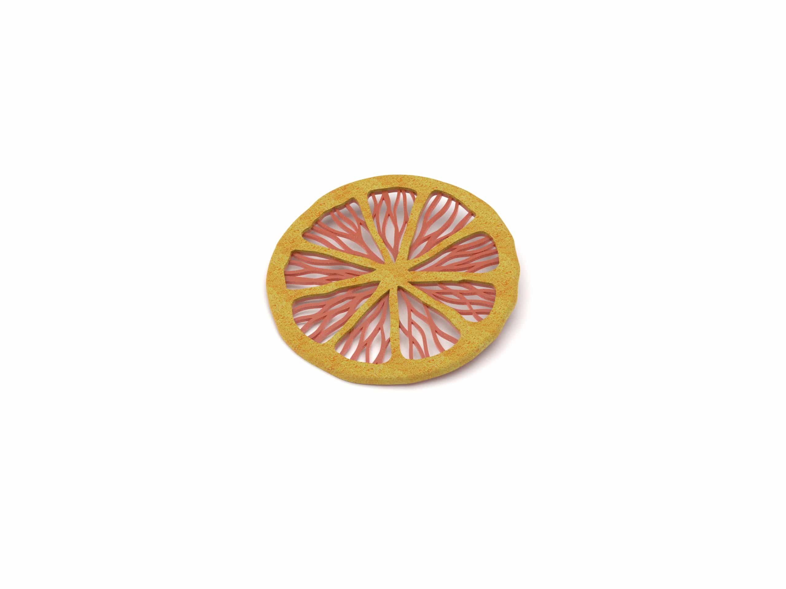 Realistic Citrus Tuille Mold
