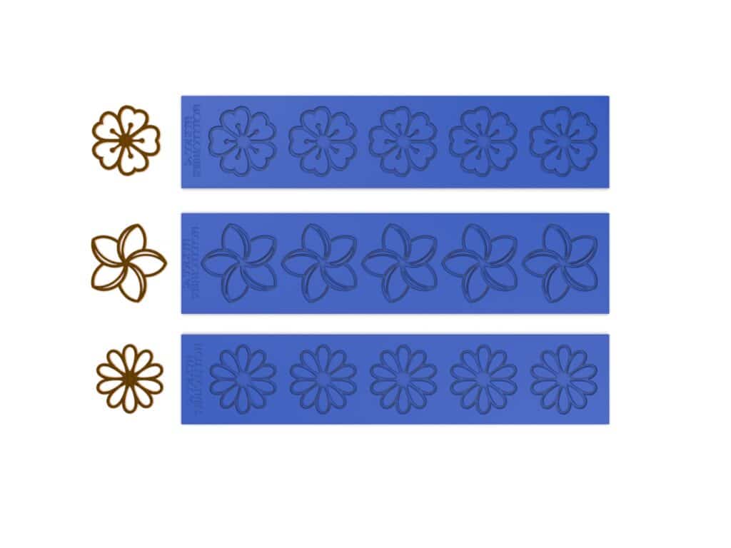 Fleur de printemps Tuille Molds