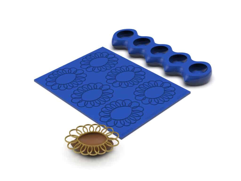 Dimple Quenelle Molds