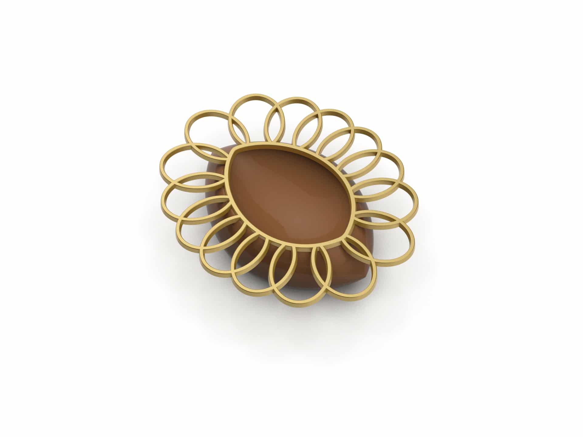 Dimple Quenelle Molds