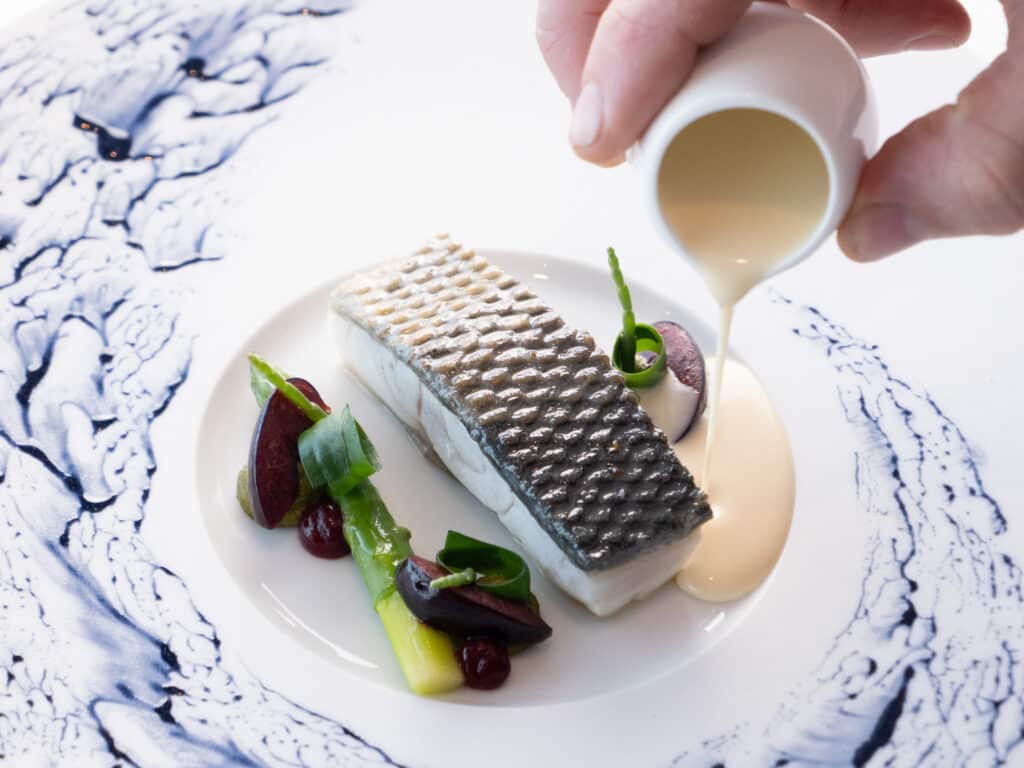 Seabass Farce Mold