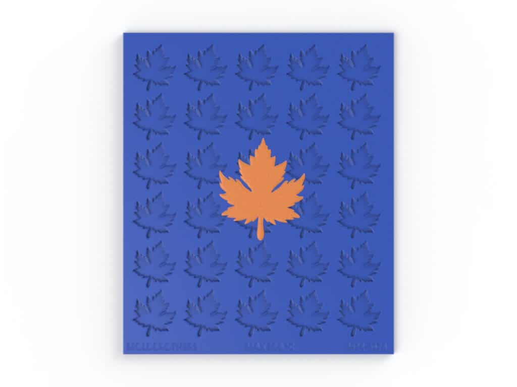 Tuille Mini Maple Leaf Mold