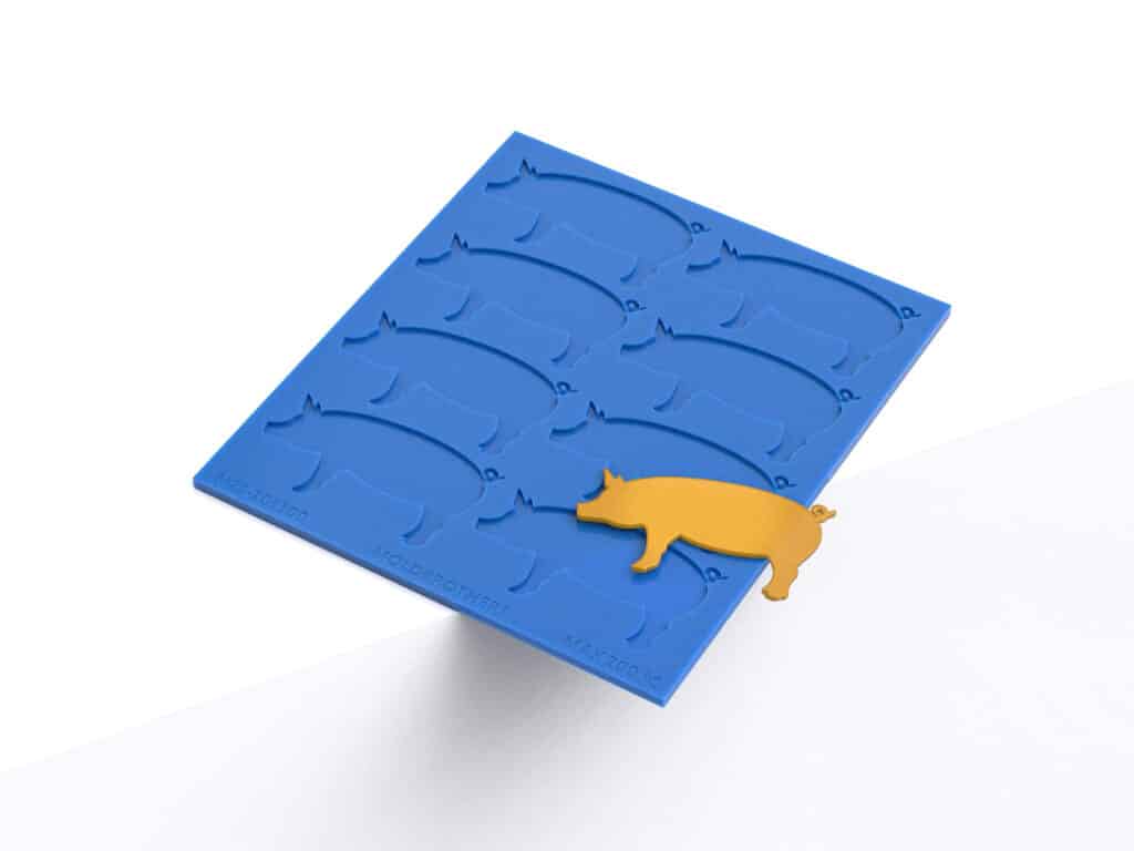 Tuille de cerdo Mold