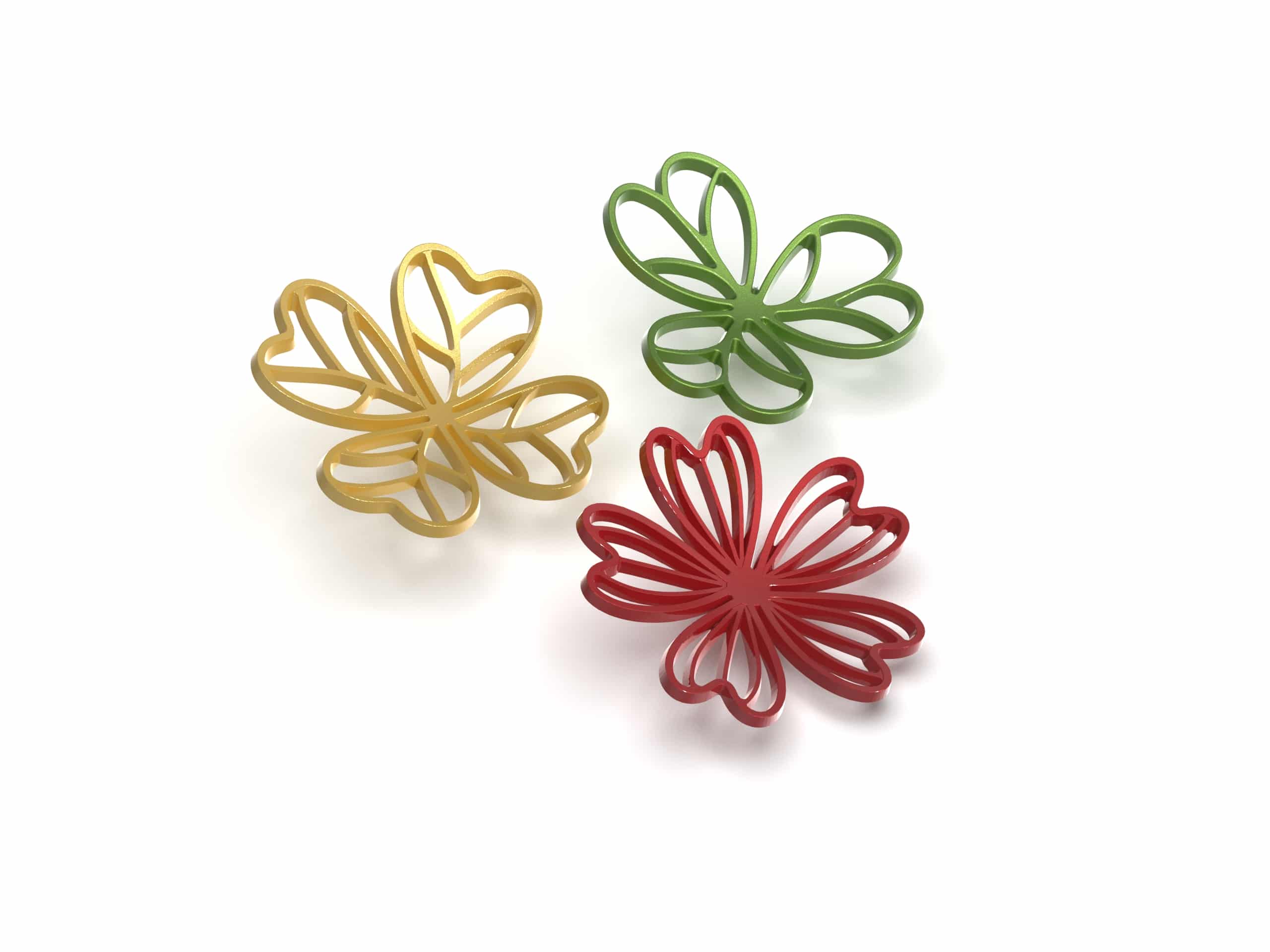 Flower Tuille Molds