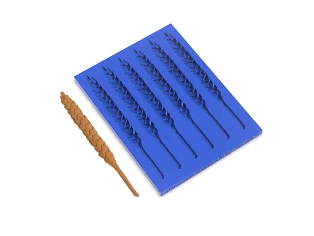 Tuille grain réaliste Mold