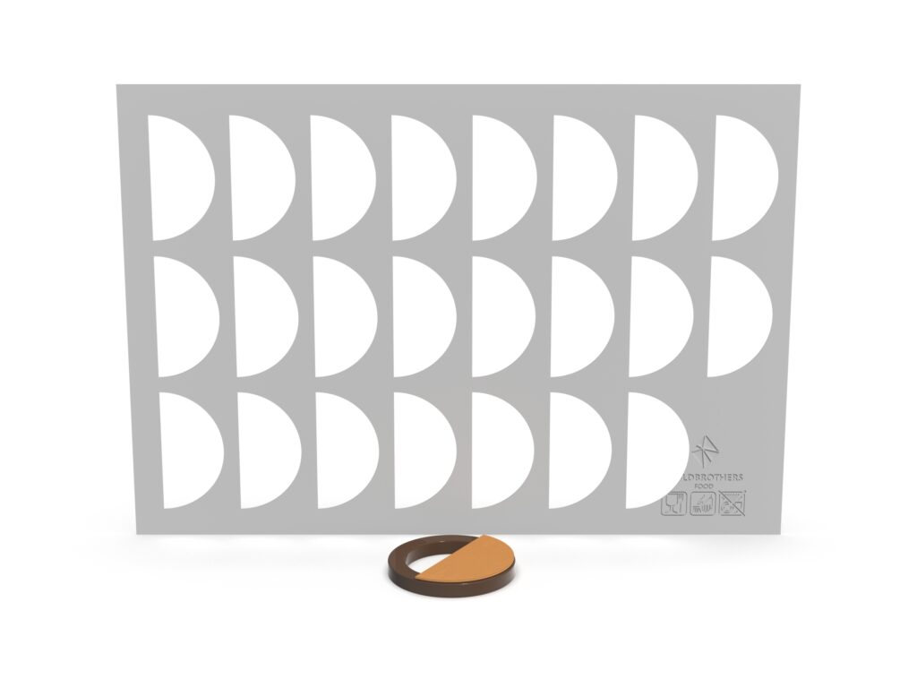 1/2 Circle Stencil