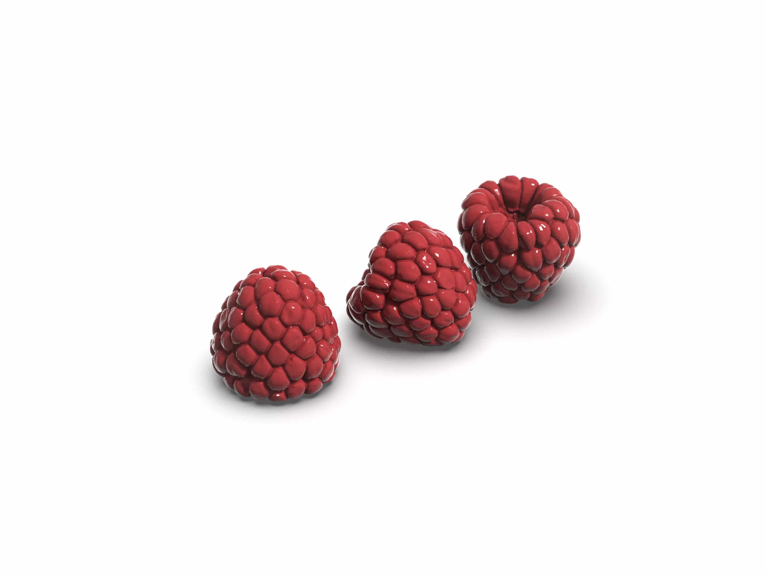 Realistic Raspberry Mold