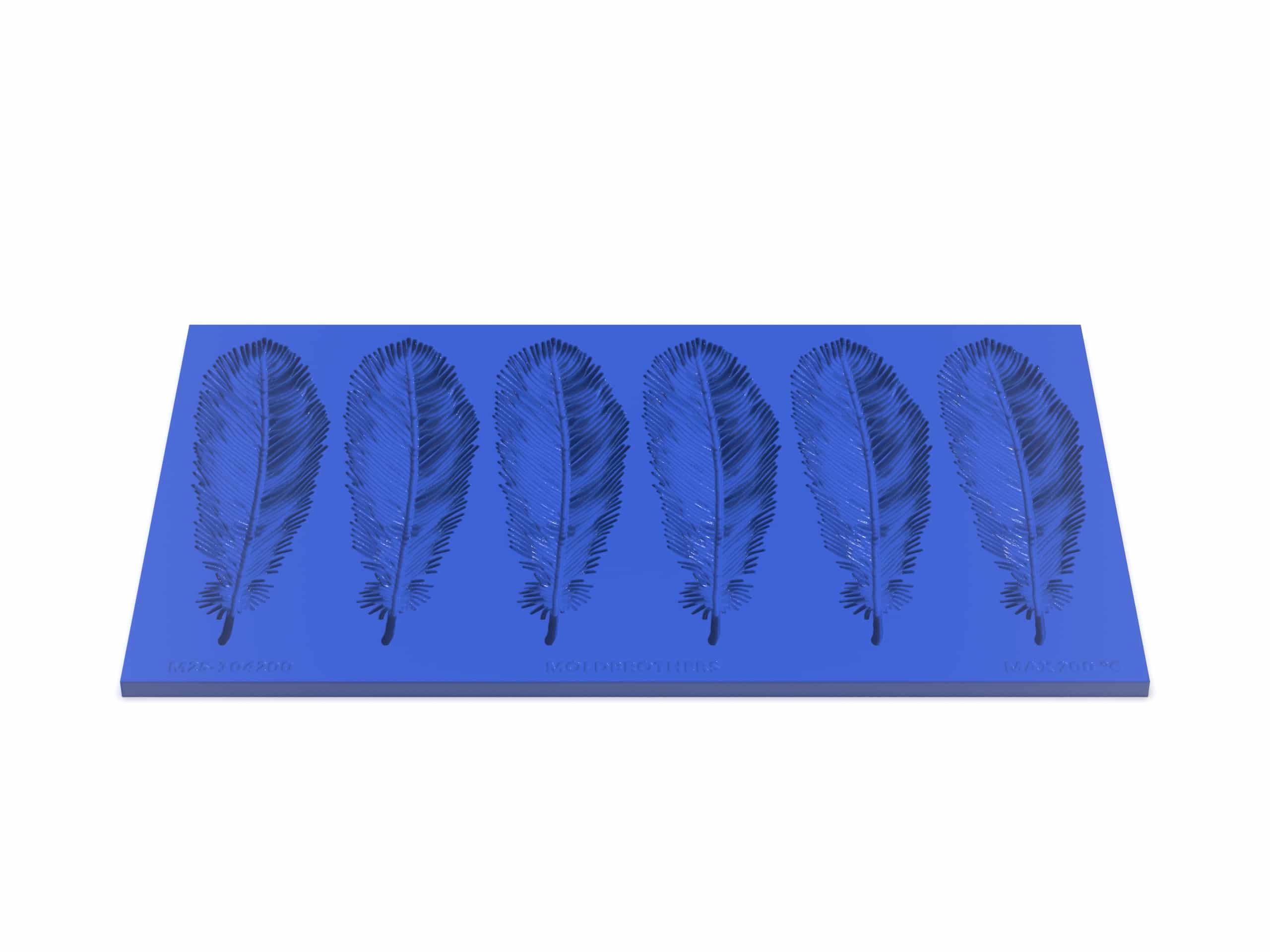 Realistic Feather Tuille Mold