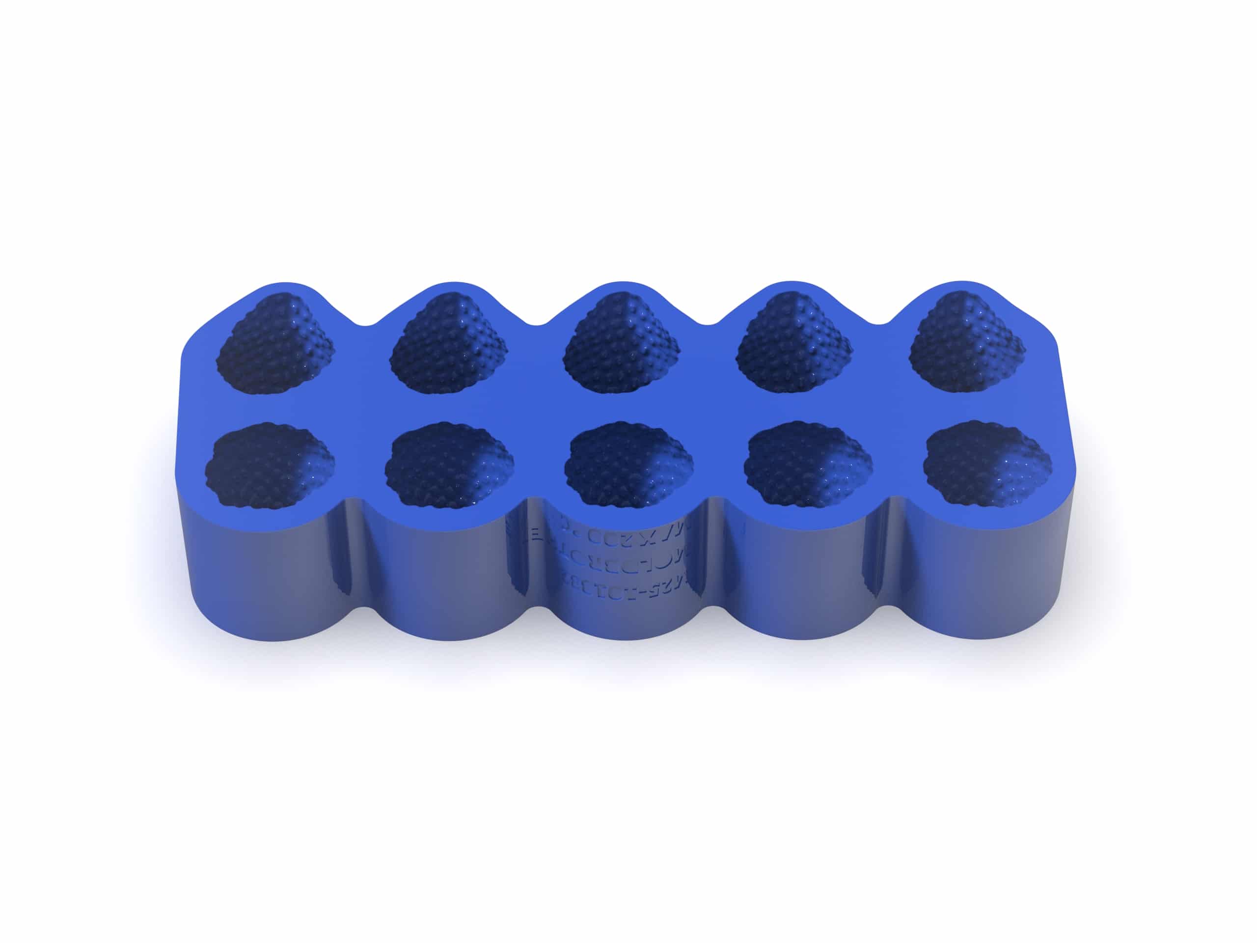 Realistische Erdbeere Mold