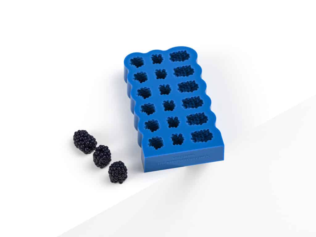 Realistic Blackberry Mold