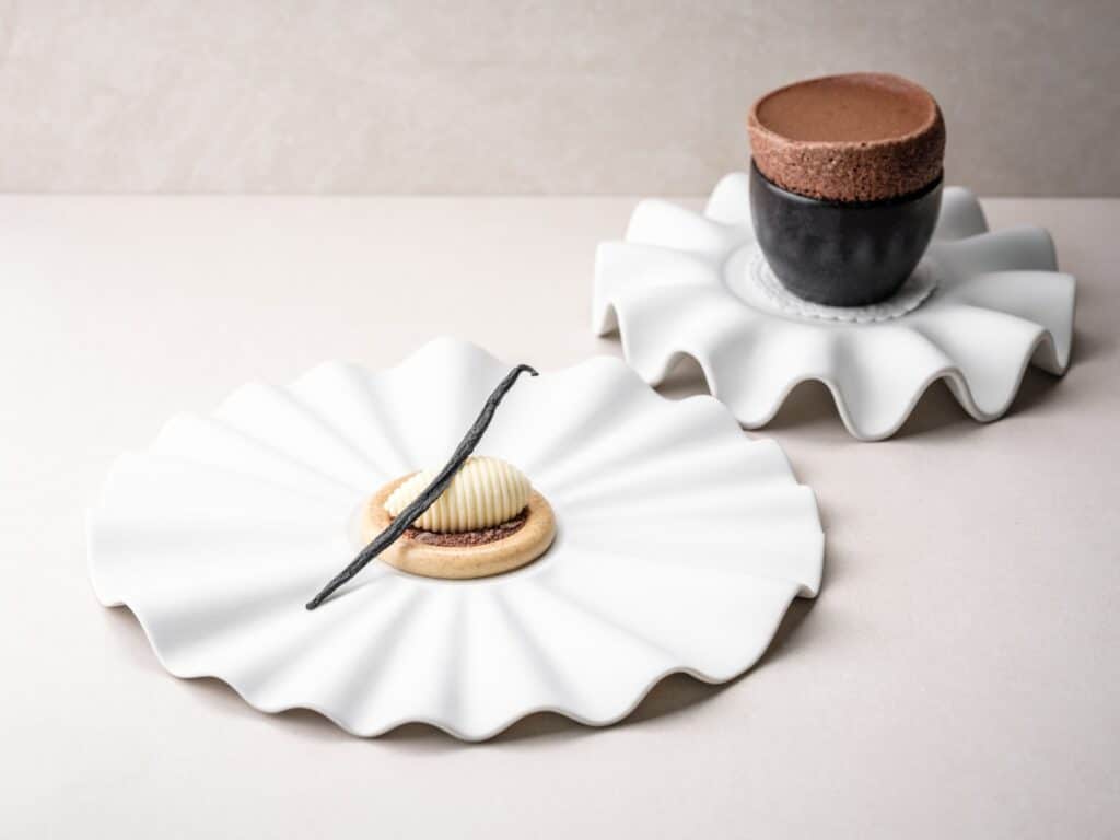 Realistische Vanille-Tuille Mold