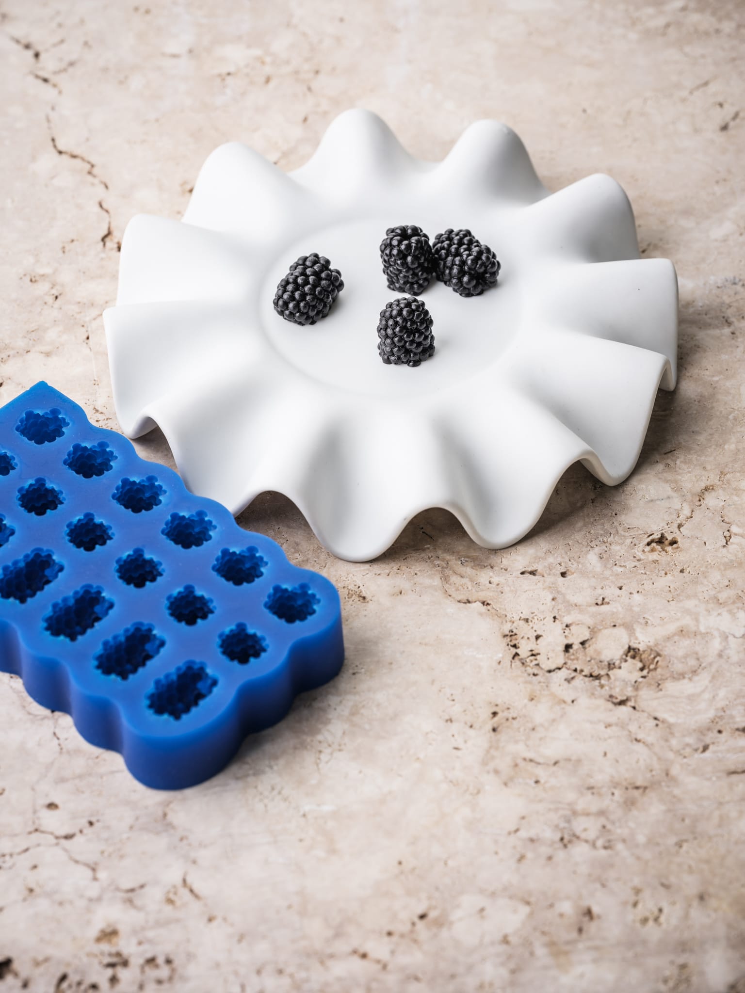 Realistic Blackberry Mold