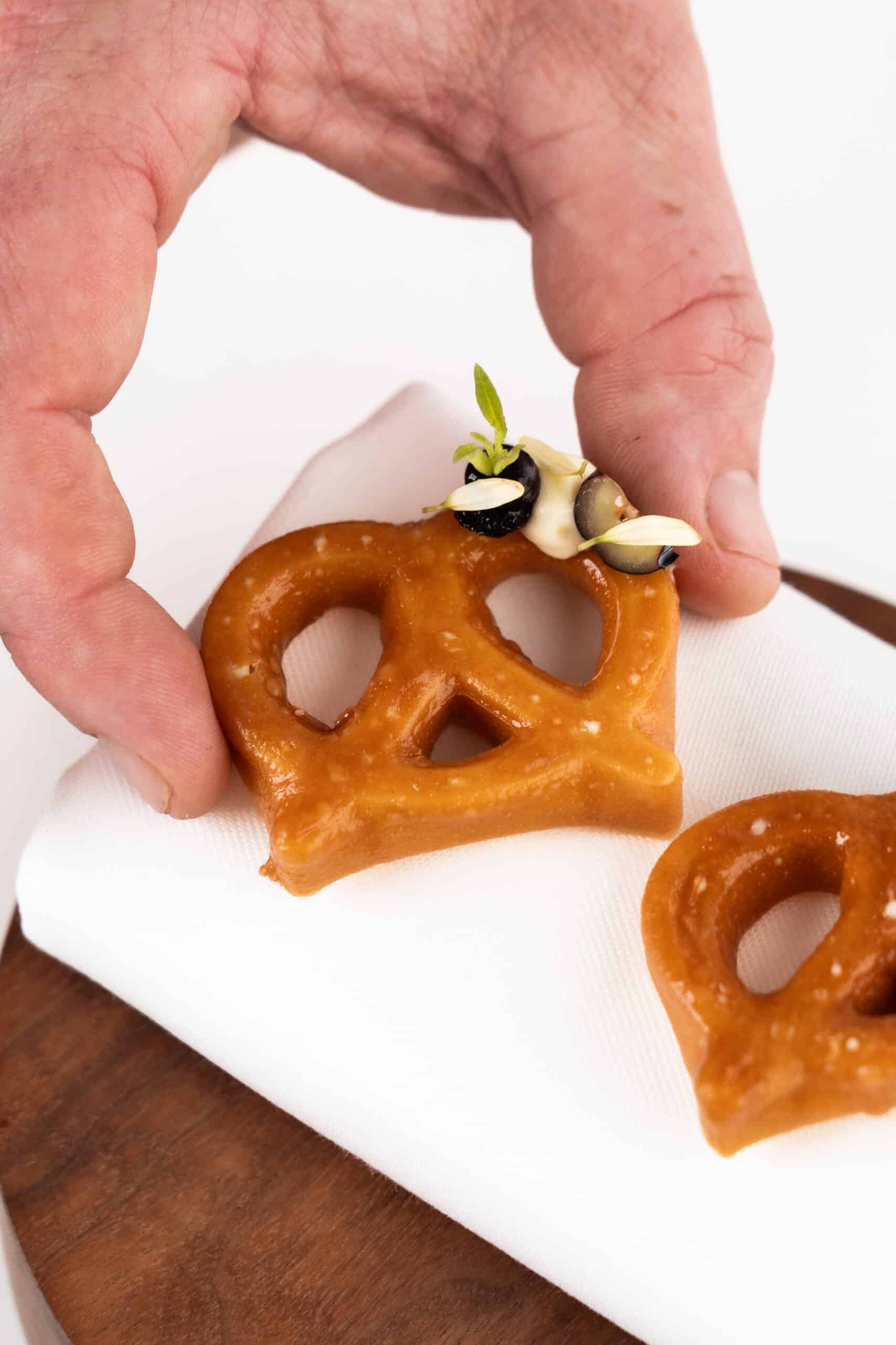 Buñuelos de pretzel