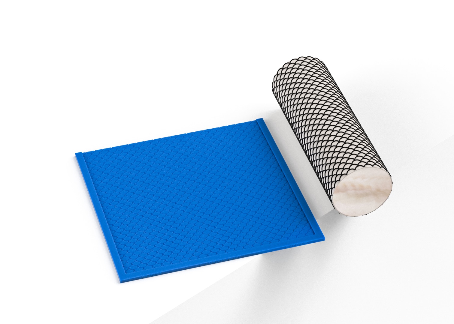 Fish Scale Farce Mold