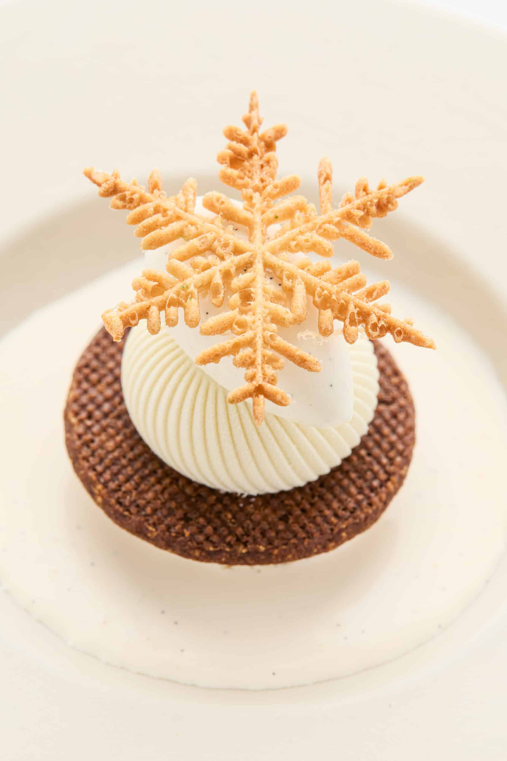 Copo de nieve realista Tuille Mold