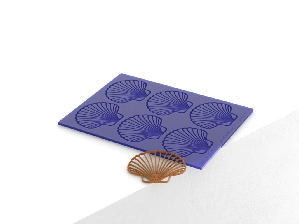 Scallop Tuille Mold
