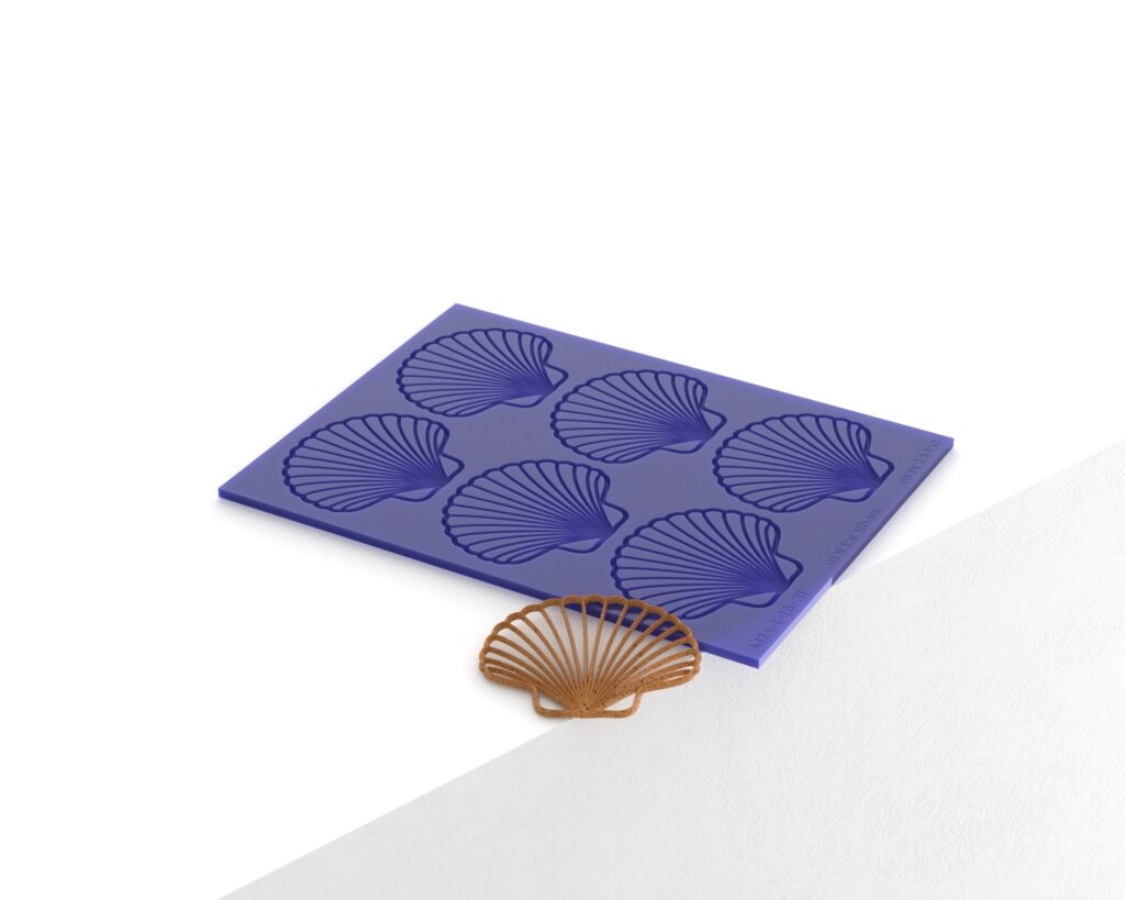 Scallop Tuille Mold