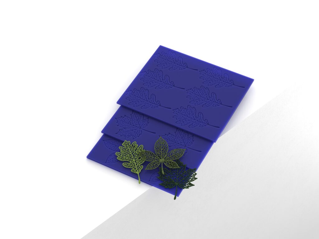 Leaf Tuille Molds