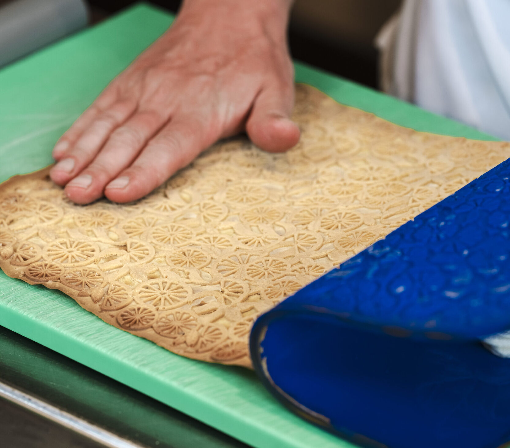 Feuille de tuile aux agrumes