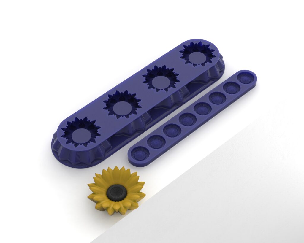 Sunflower Mold Set