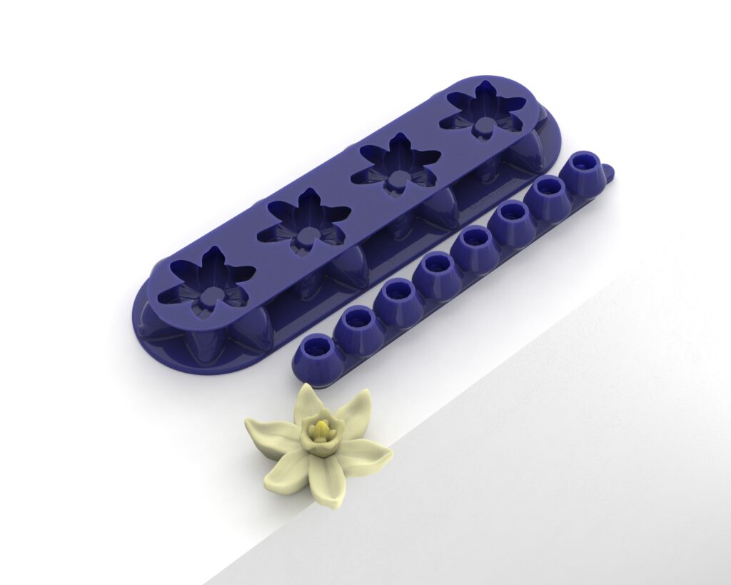 Vanilla Flower Mold Set