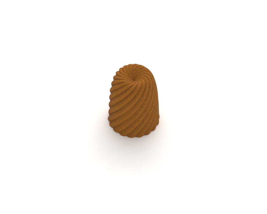 Swirled Canelé de Bordeaux Molds